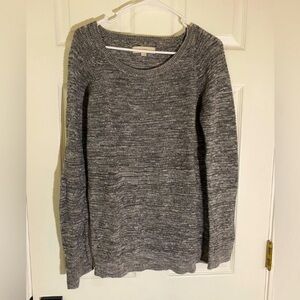 💜3/$25💜 Loft Marled Black Sweater Size XL